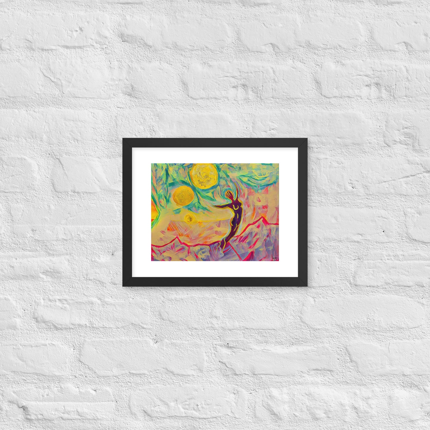 'Carry The Sun II' Framed Print