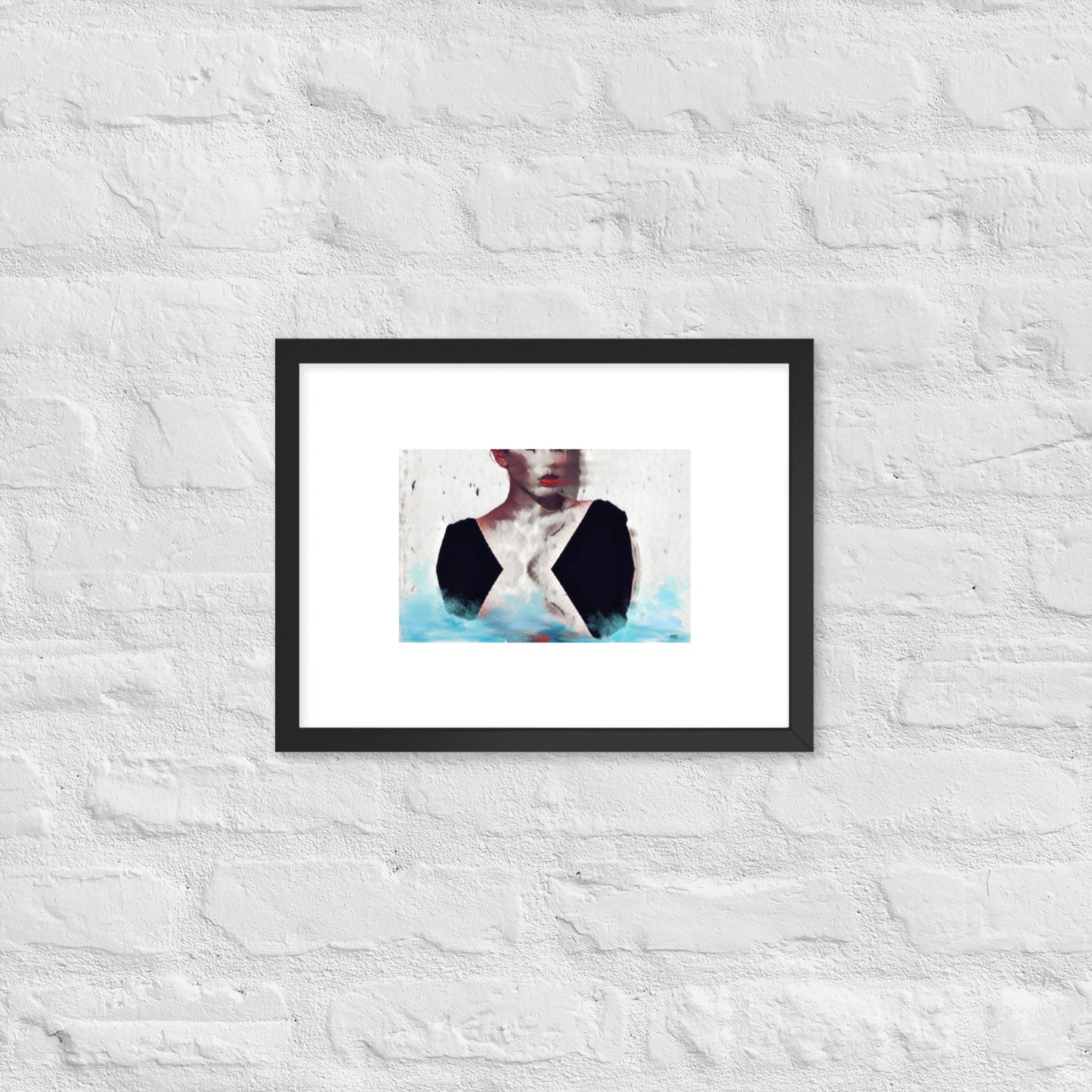 'Underneath It All' Framed Print