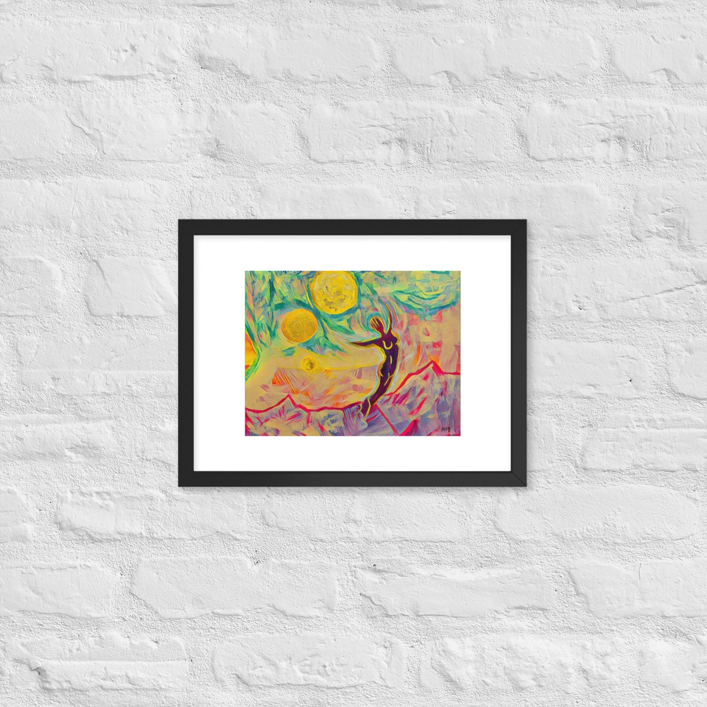 'Carry The Sun II' Framed Print