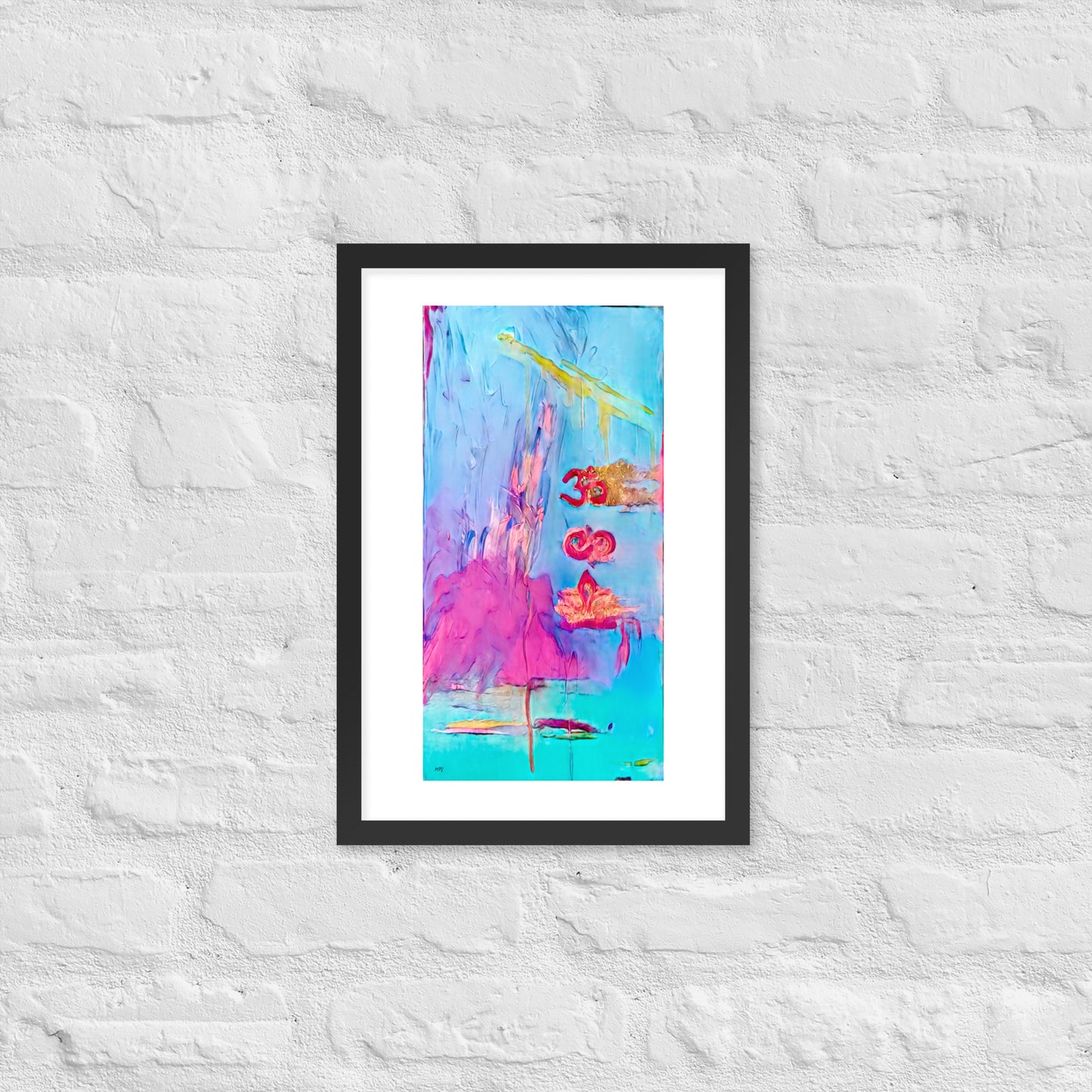 'Weightless' Framed Print