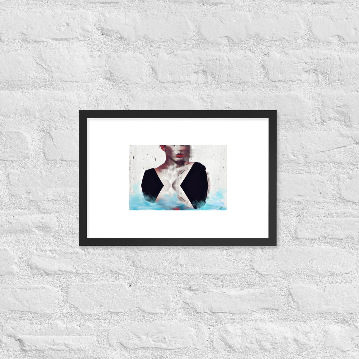 'Underneath It All' Framed Print