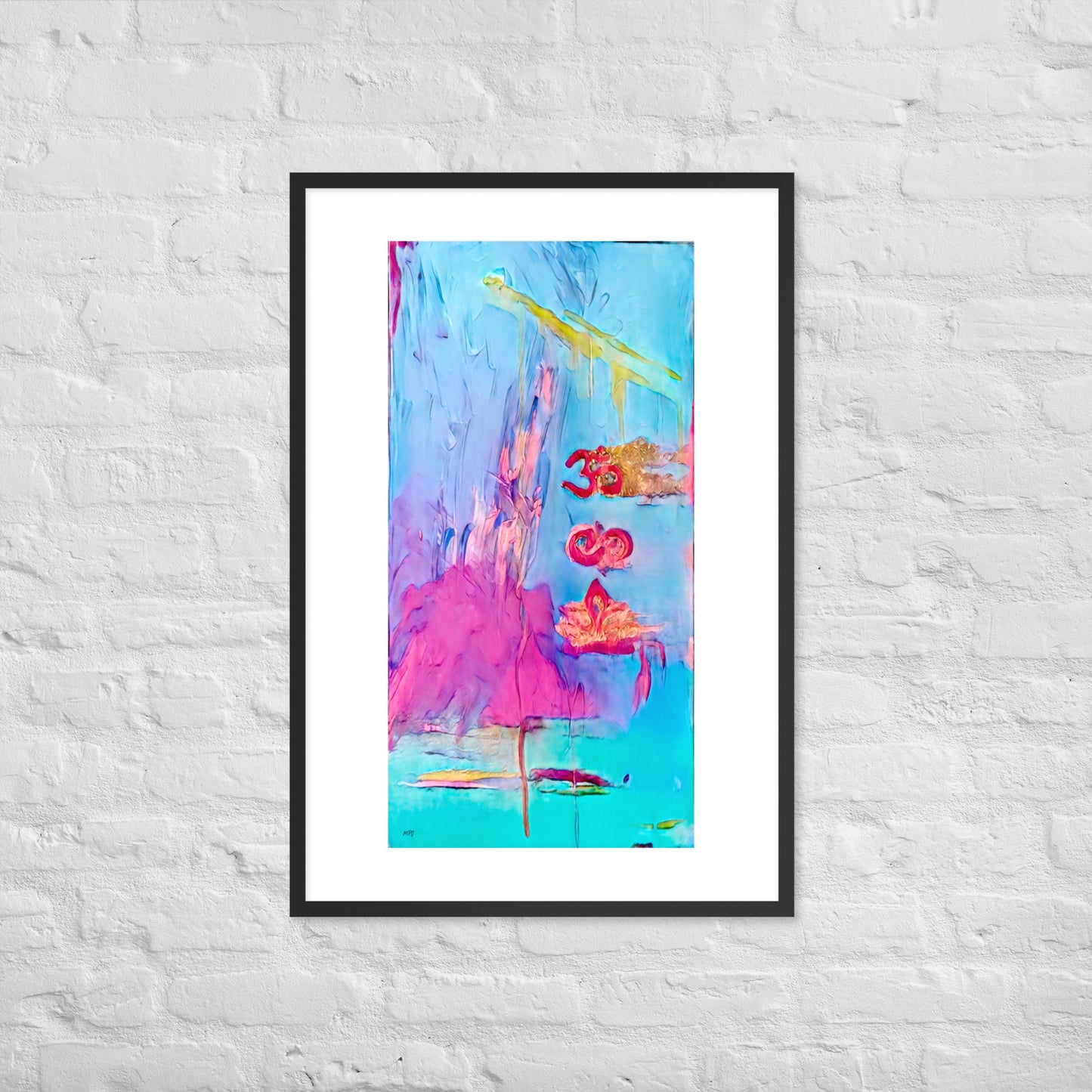 'Weightless' Framed Print