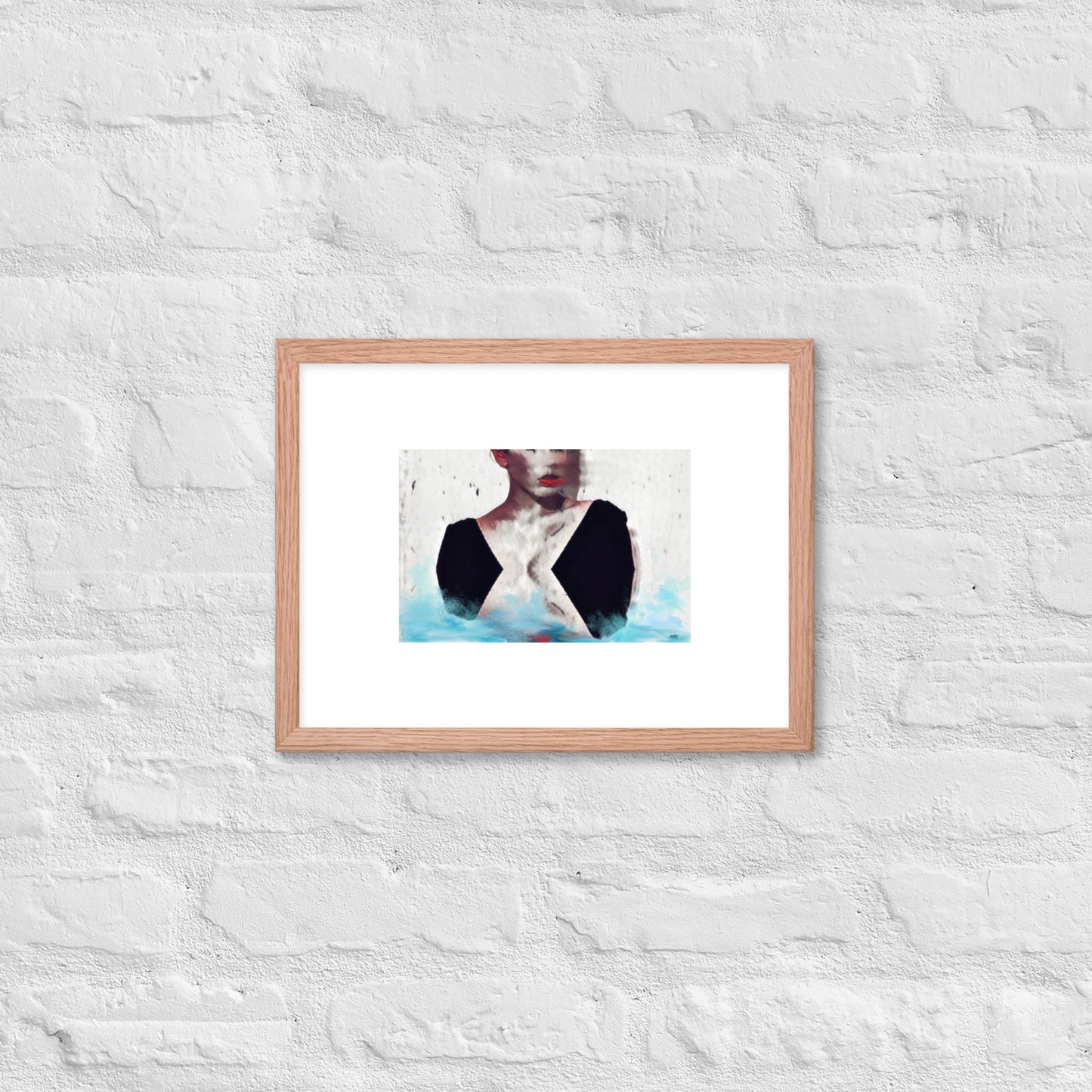 'Underneath It All' Framed Print