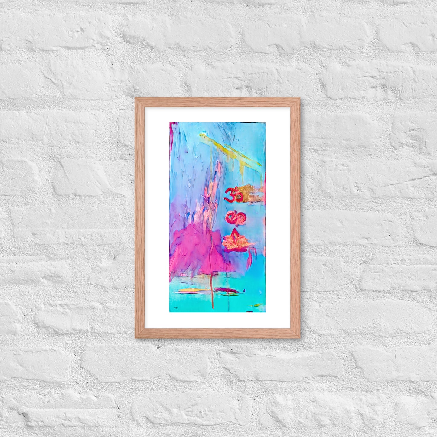 'Weightless' Framed Print