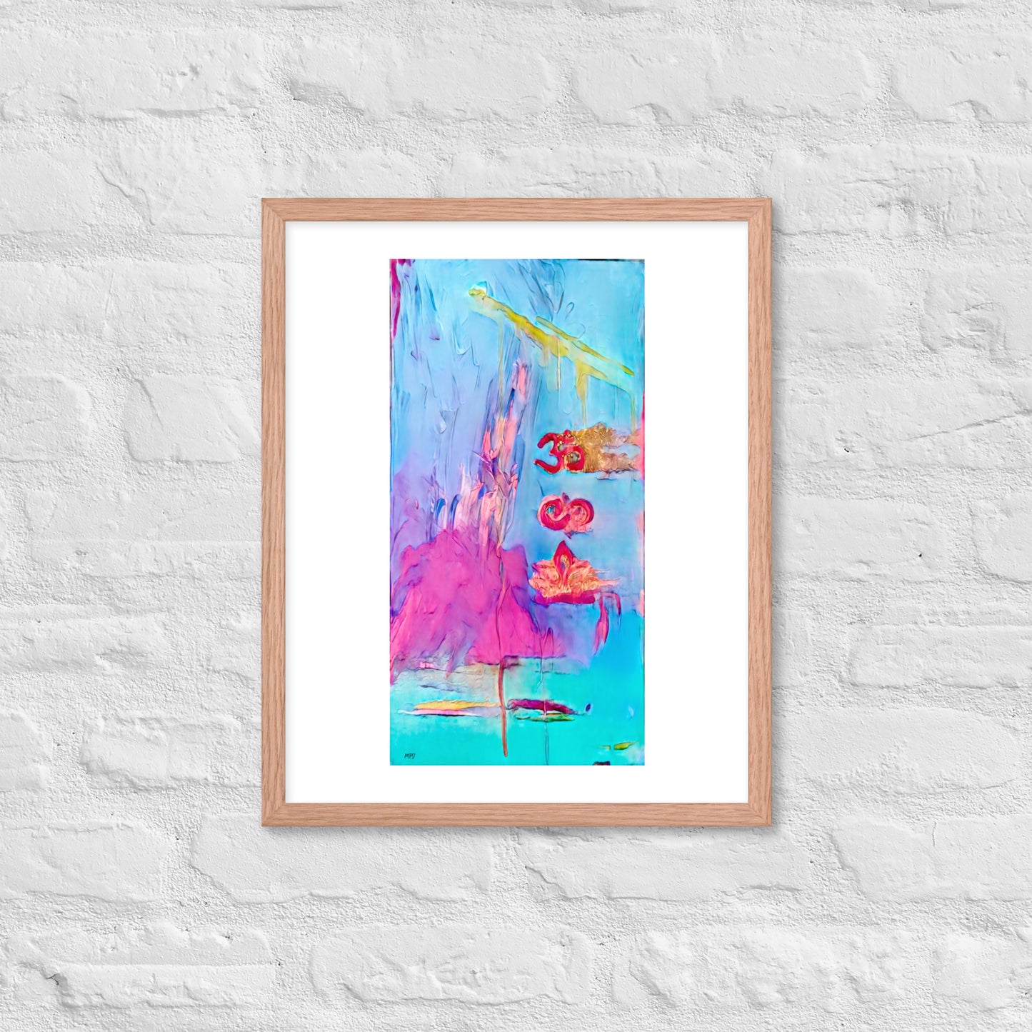 'Weightless' Framed Print