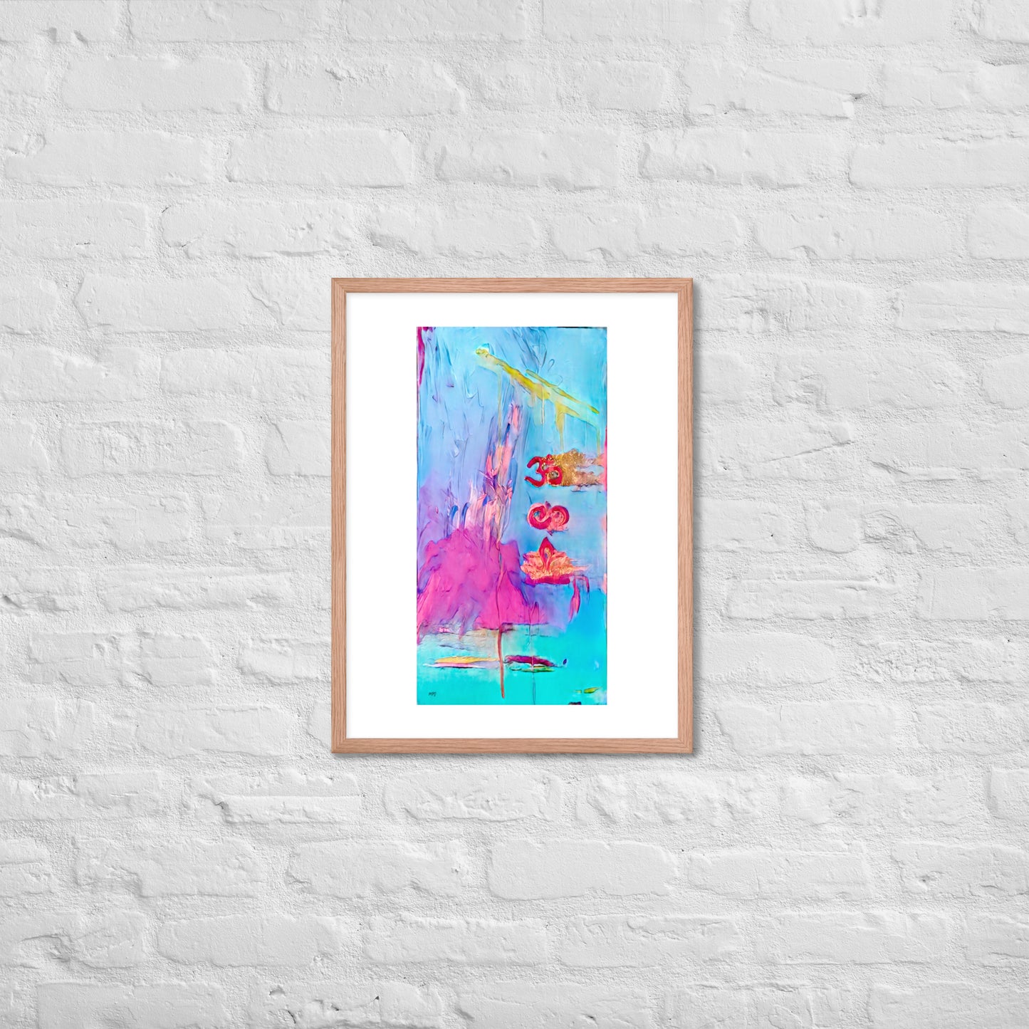 'Weightless' Framed Print