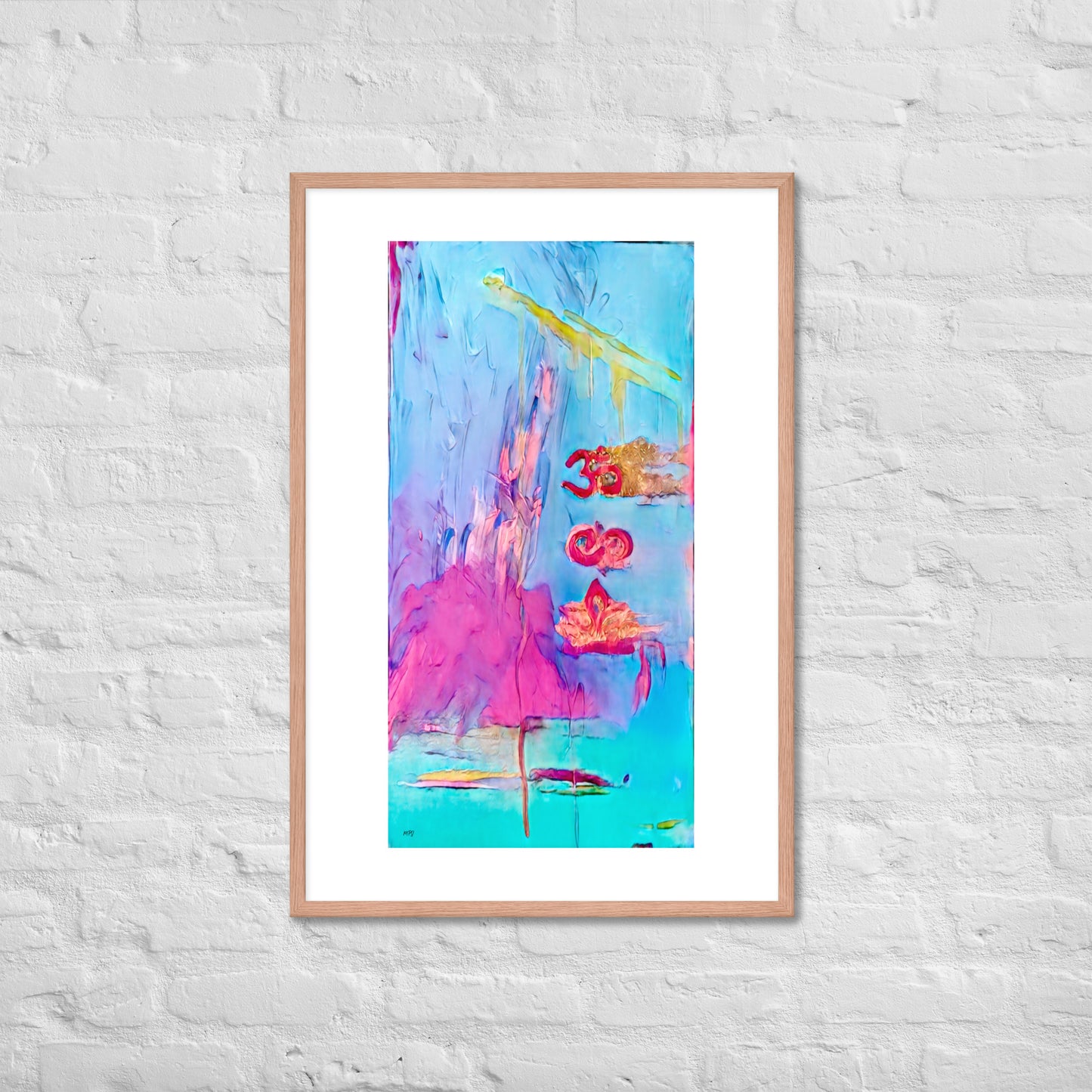 'Weightless' Framed Print