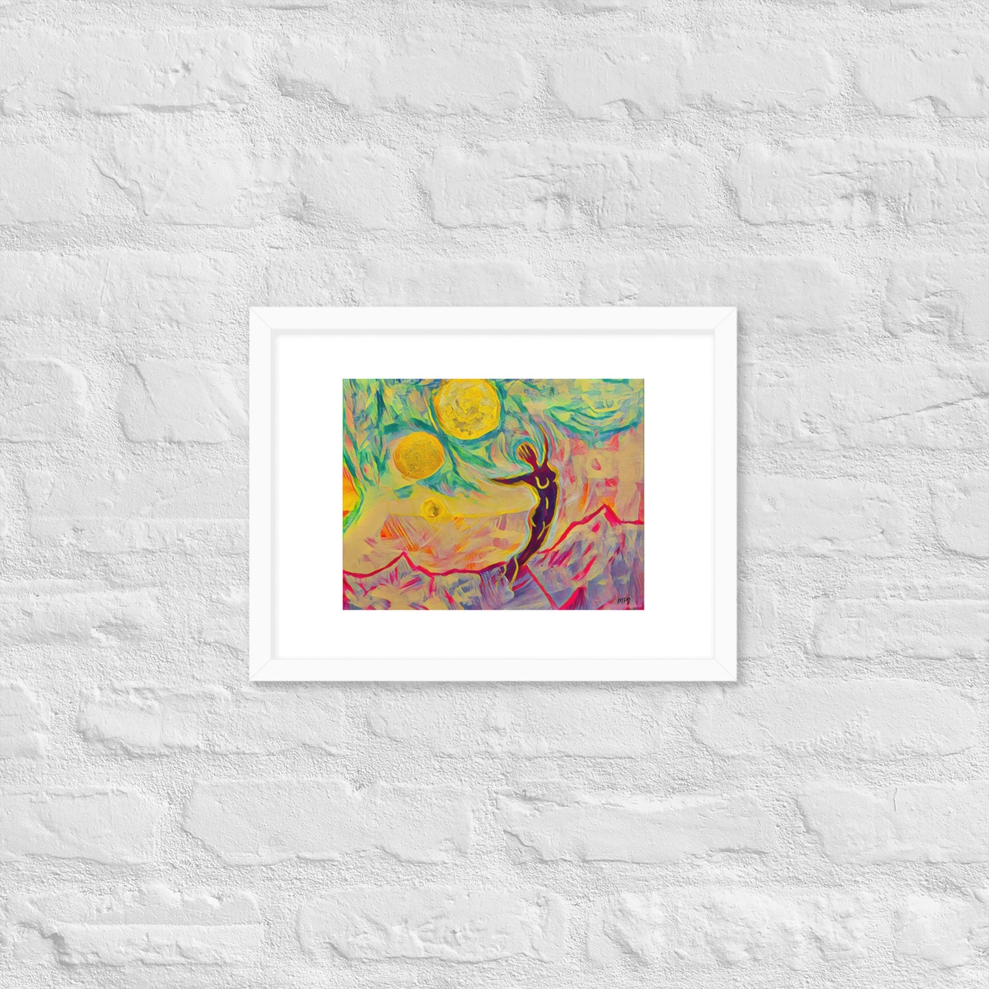 'Carry The Sun II' Framed Print