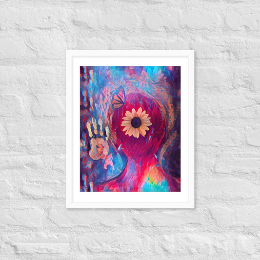 ‘Water Me’ Framed Print