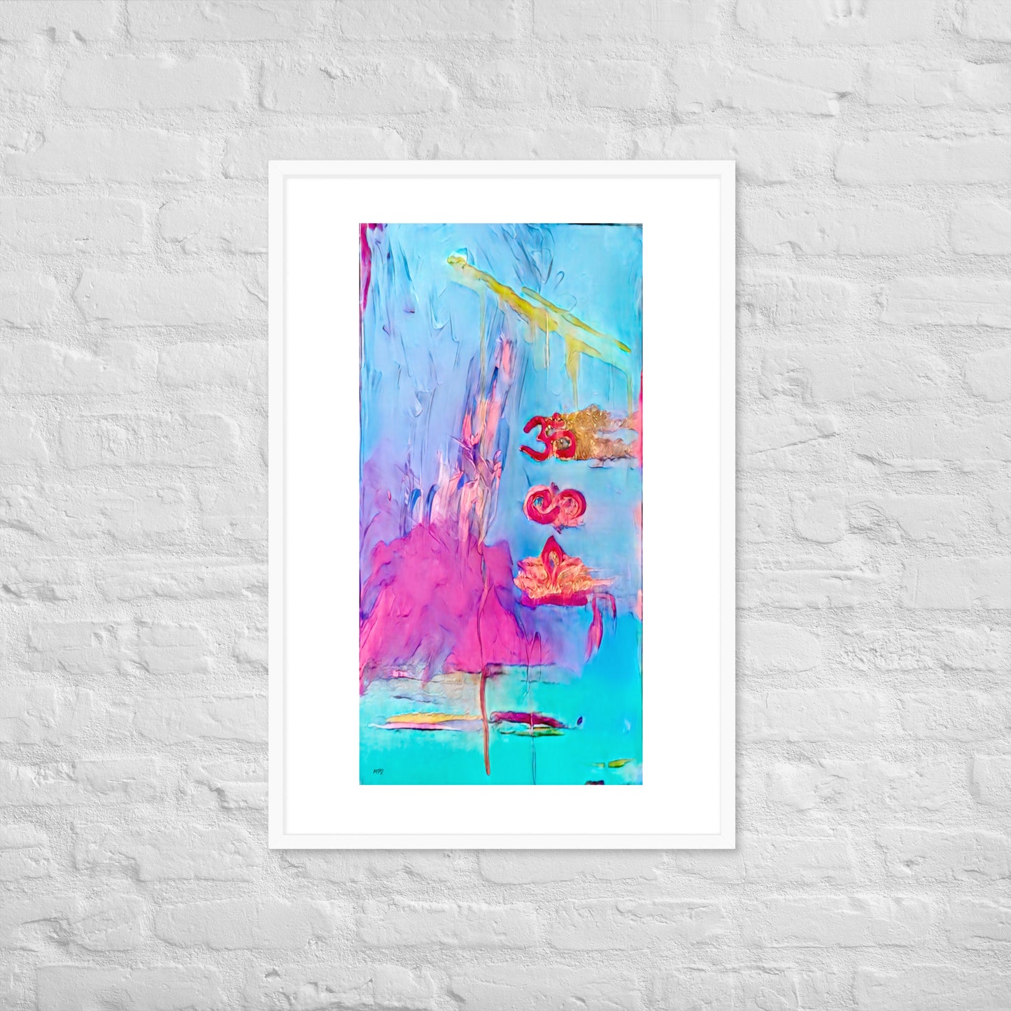 'Weightless' Framed Print