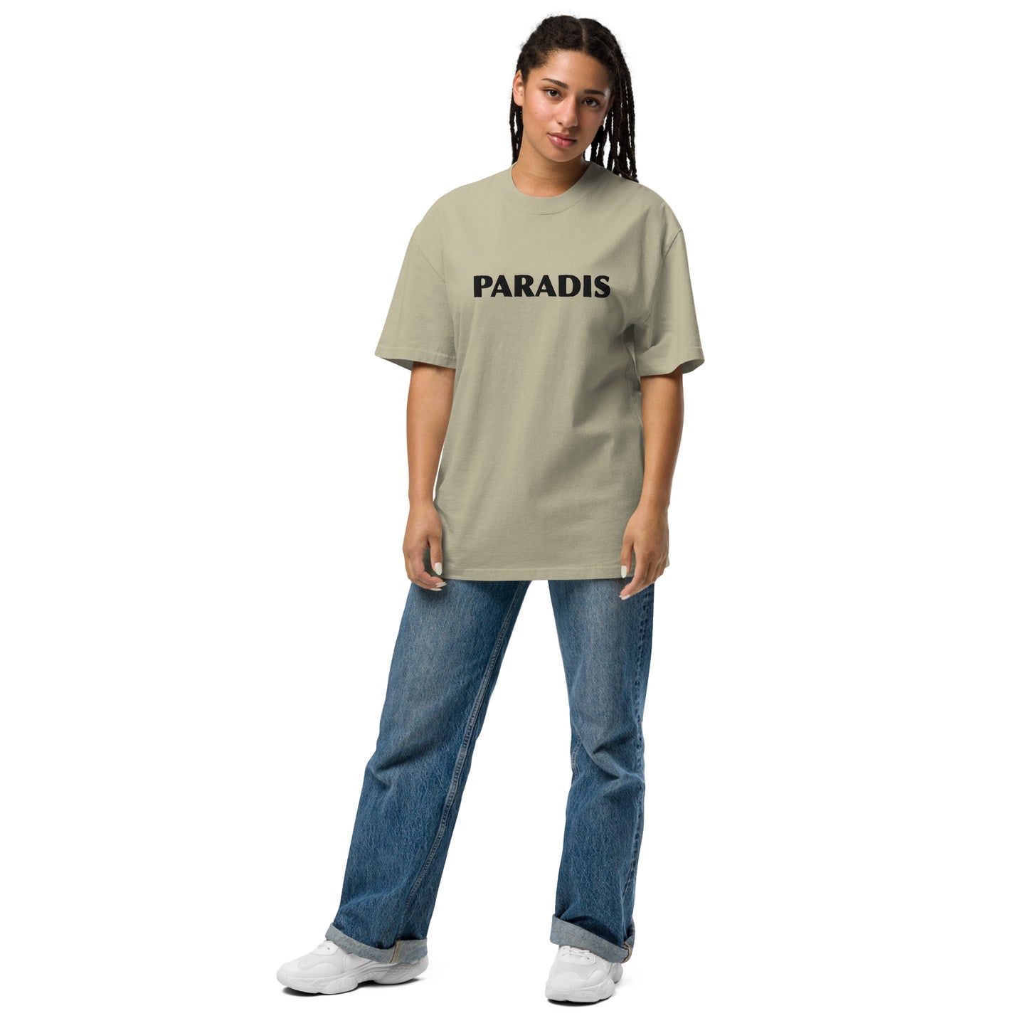 PARADIS Oversized & Faded T